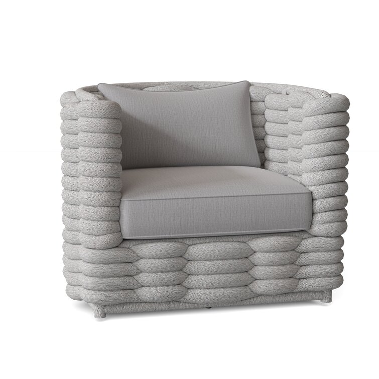 Bernhardt Wailea Swivel Patio Chair with Cushions Wayfair